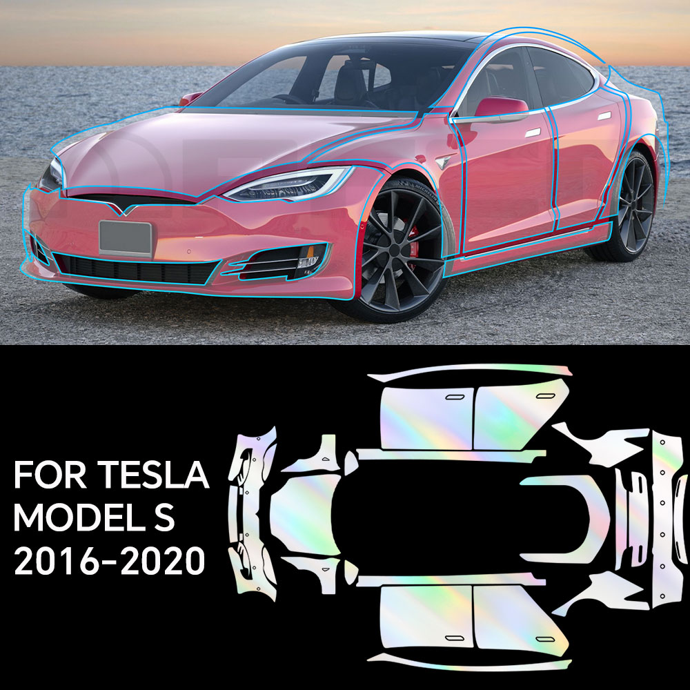 Для Tesla Model S 2016-2020 ТП – обзор и цена Paint Model Kit